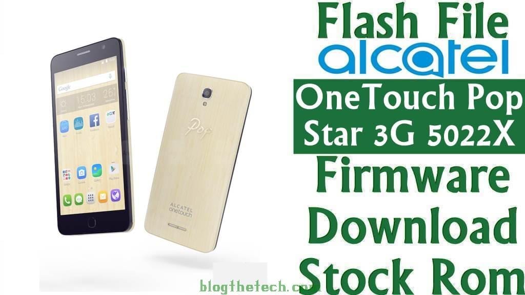 Alcatel OneTouch Pop Star 3G 5022X