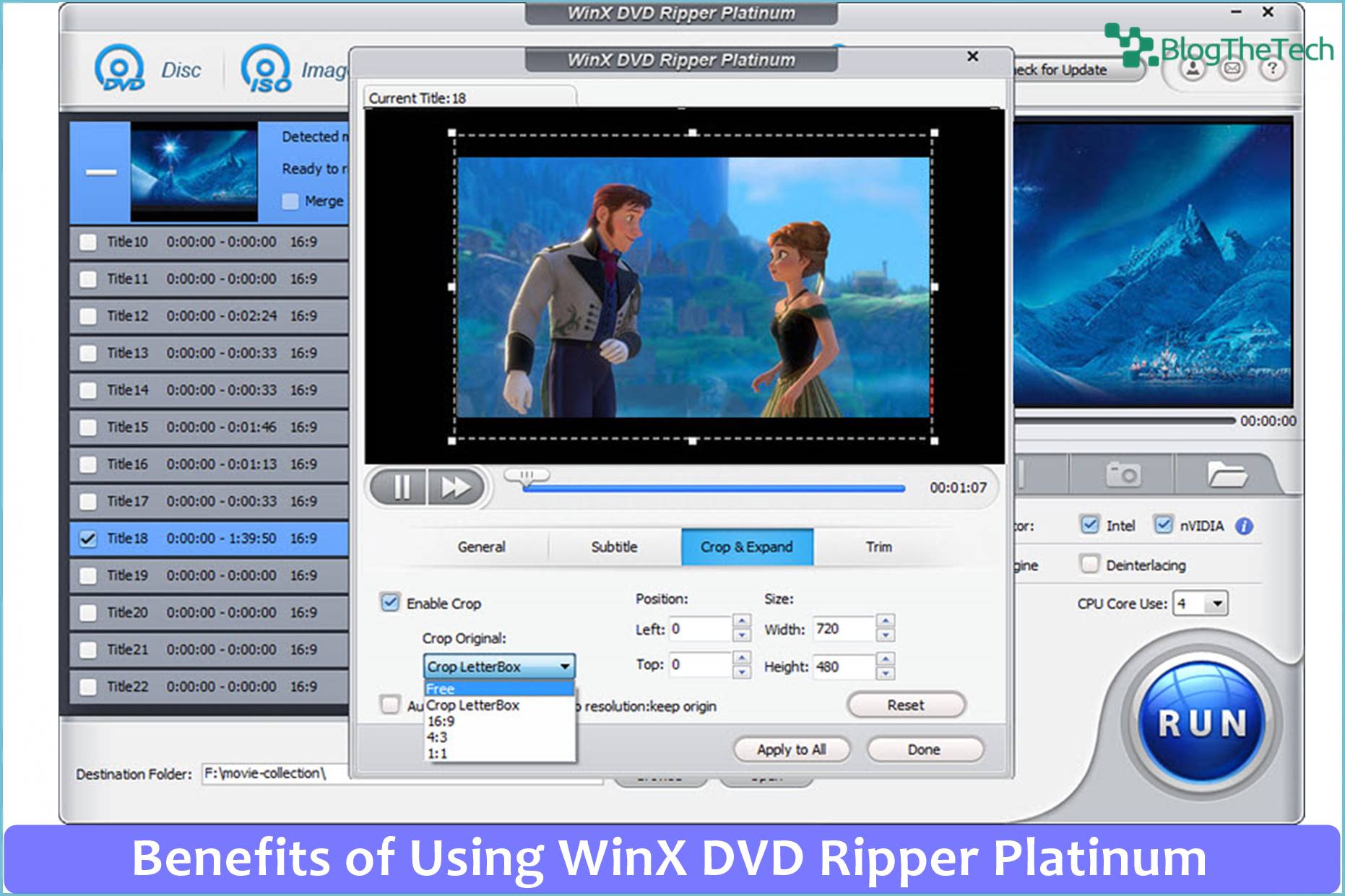 Benefits of Using WinX DVD Ripper Platinum