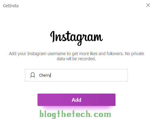 getinsta:interface