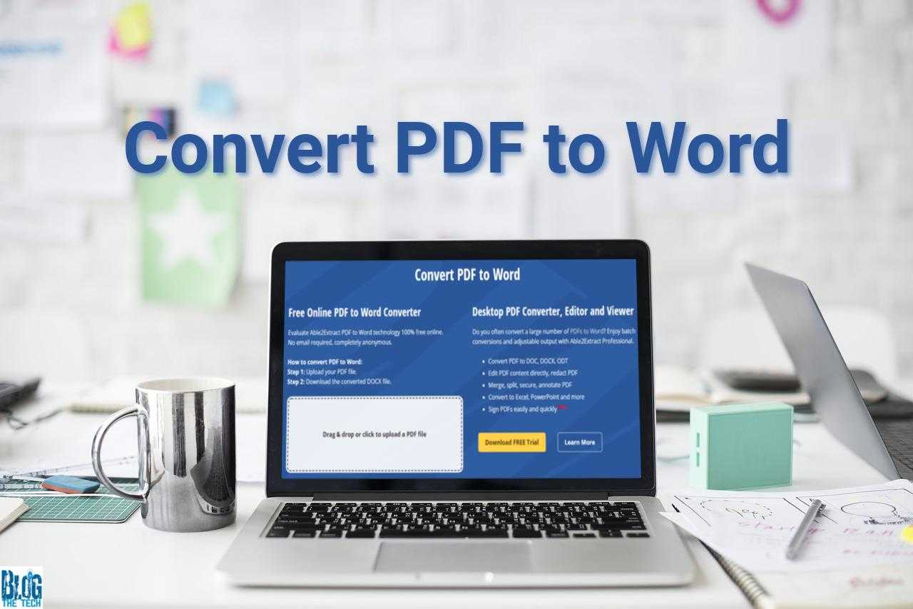 How to Convert PDF to Word For Free