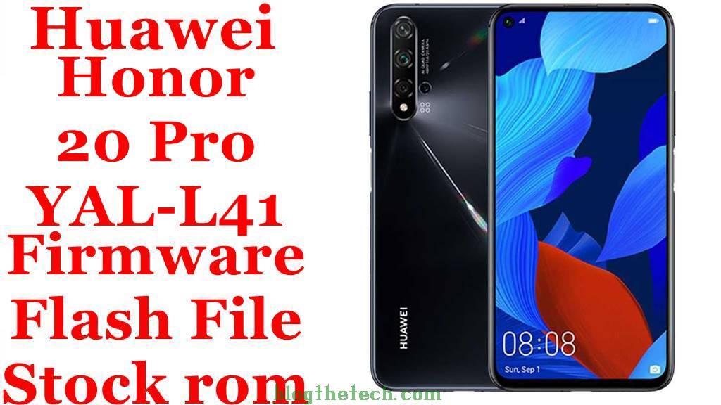 Huawei Honor 20 Pro YAL L41