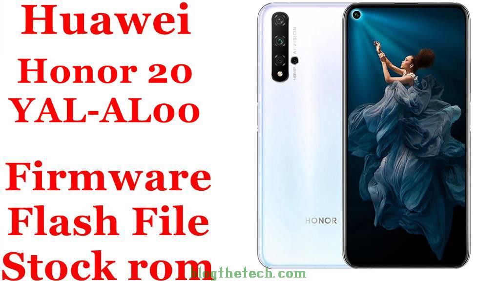 Huawei Honor 20 YAL-AL00 Firmware