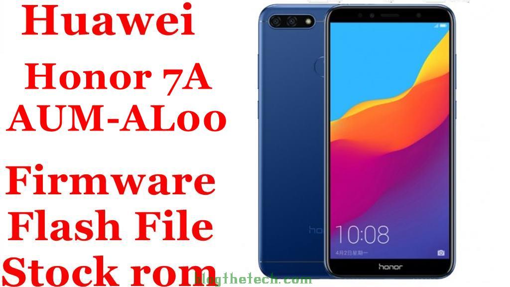 Huawei Honor 7A AUM-AL00 Firmware