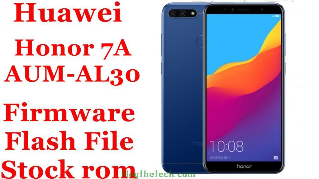 Huawei Honor 7A AUM-AL30 Firmware