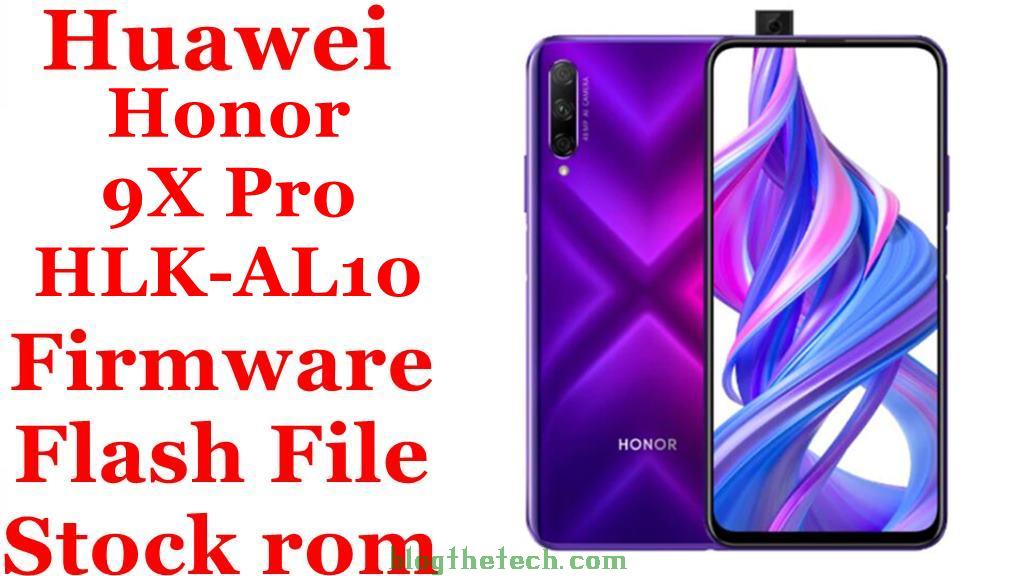 Huawei Honor 9X Pro HLK AL10