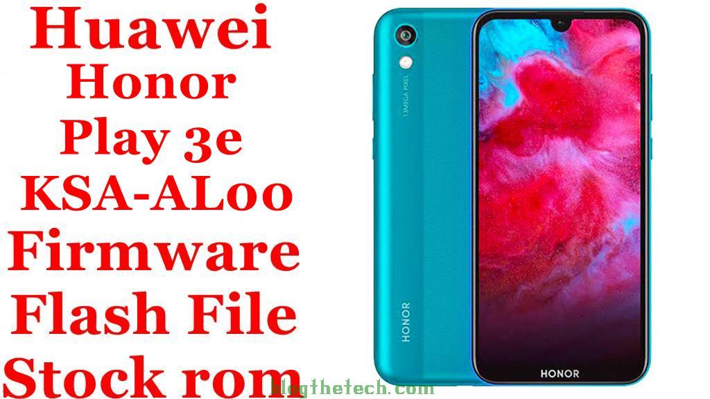 Huawei Honor Play 3e KSA AL00