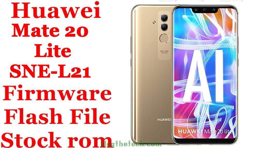 Huawei Mate 20 Lite SNE L21