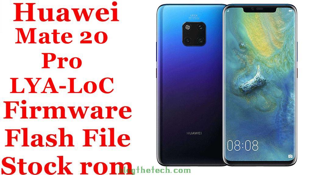 Huawei Mate 20 Pro LYA L0C