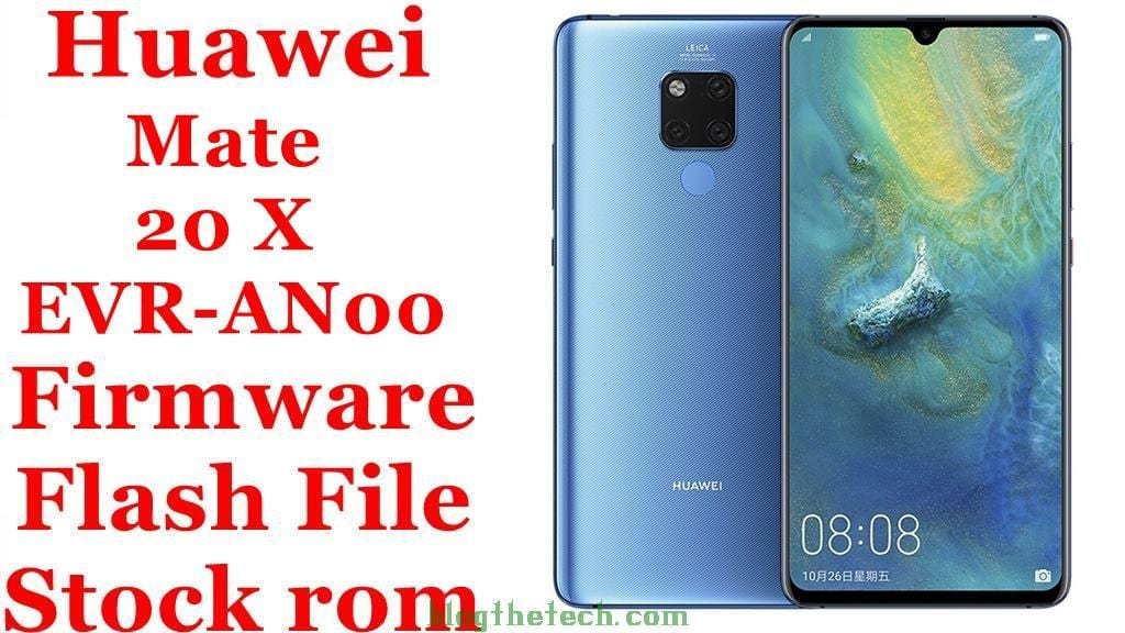 Huawei Mate 20 X EVR AN00