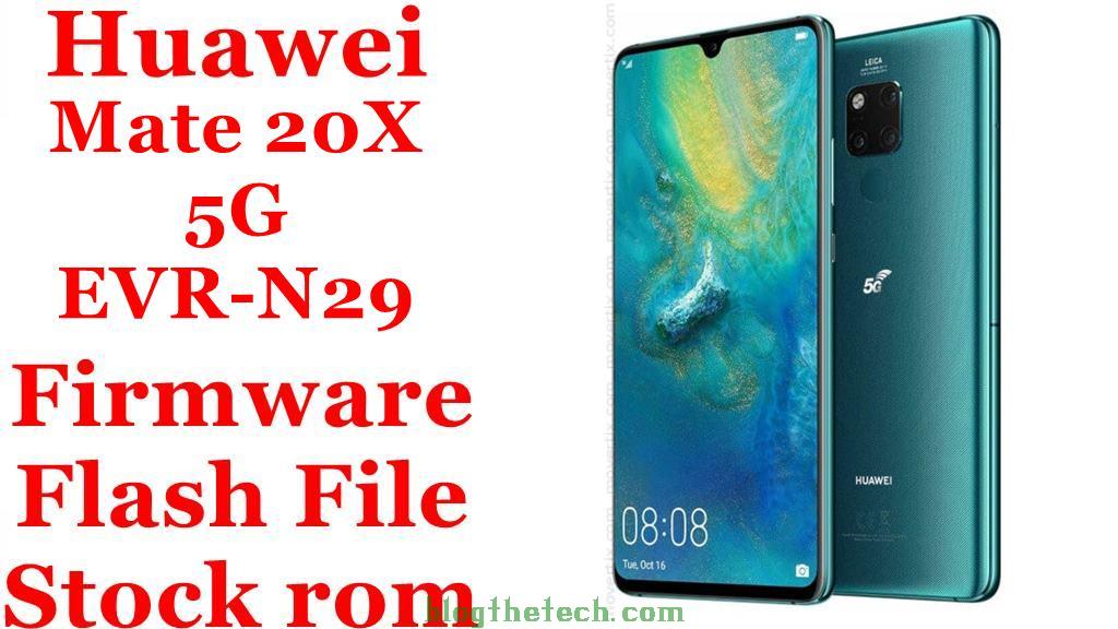 Huawei Mate 20X 5G EVR N29
