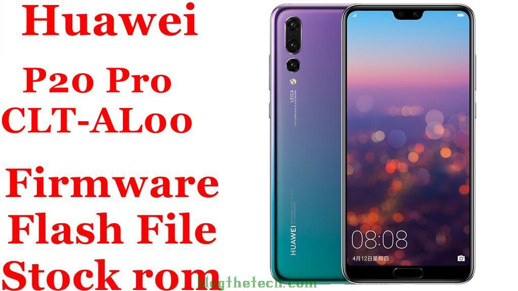 Huawei P20 Pro CLT AL00