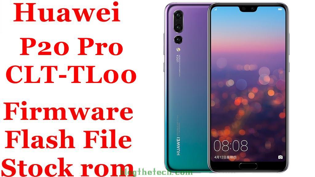 Huawei P20 Pro CLT TL00