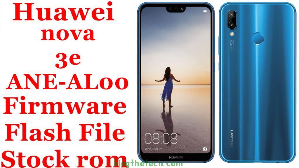 Huawei nova 3e ANE AL00