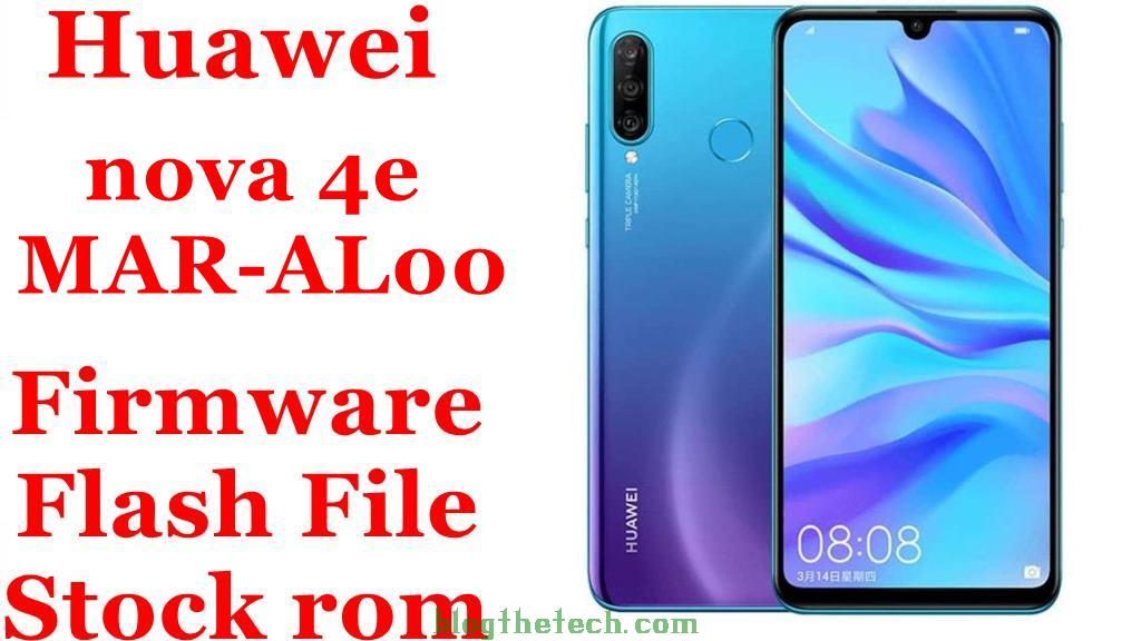 Huawei nova 4e MAR AL00