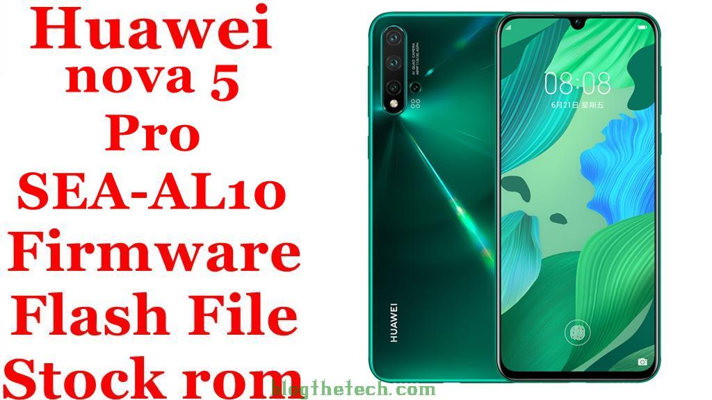 Huawei nova 5 Pro SEA AL10