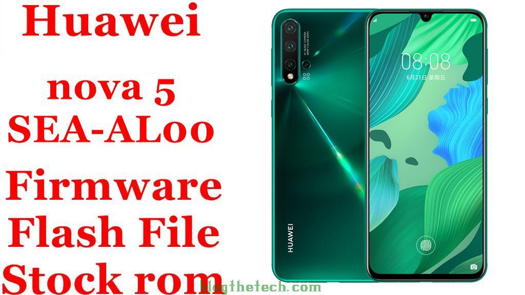 Huawei nova 5 SEA AL00