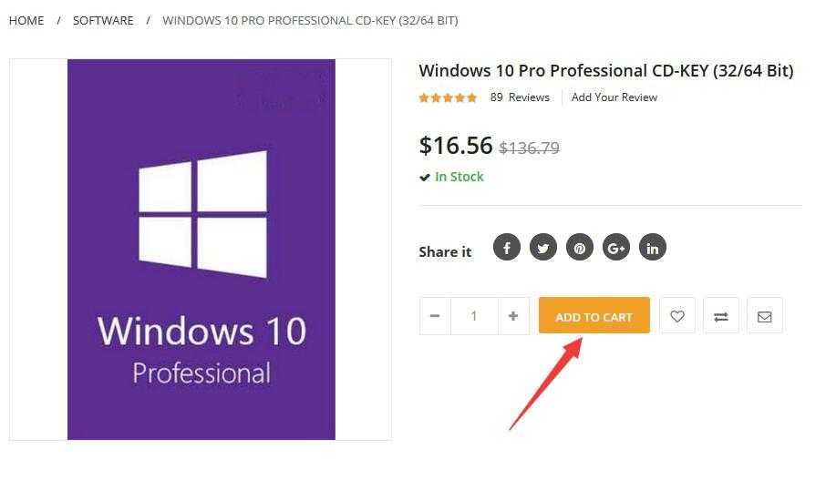 Microsoft Windows 10 Professional under 12 USD