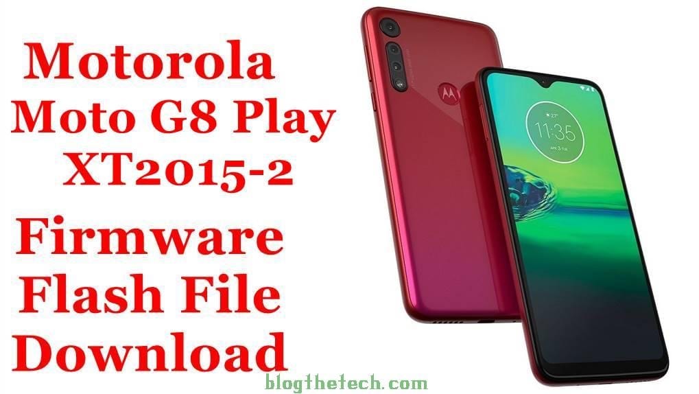 Motorola Moto G8 Play XT2015-2 Firmware