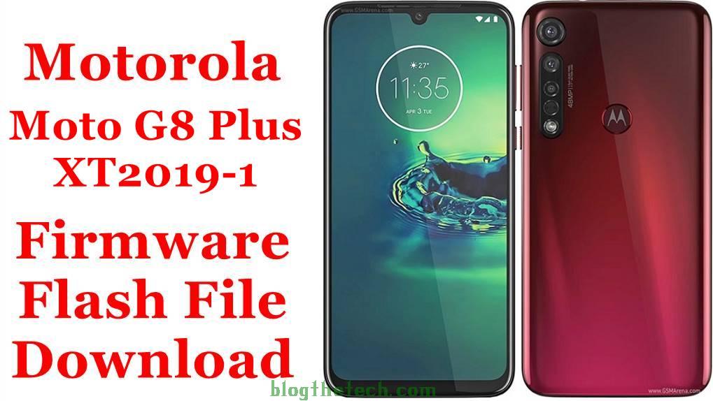 Motorola Moto G8 Plus XT2019-1 Firmware