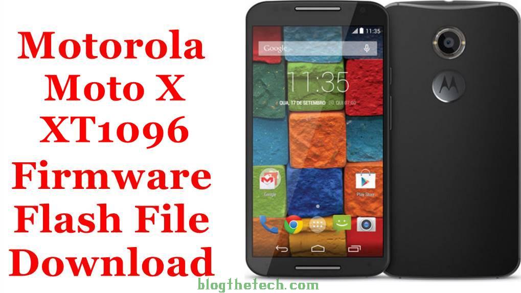 Motorola Moto X XT1096 Firmware
