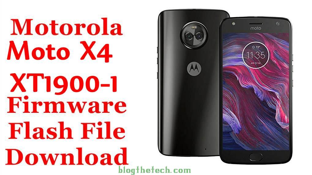 Motorola Moto X4 XT1900-1 Firmware