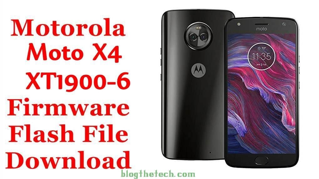 Motorola Moto X4 XT1900-6 Firmware