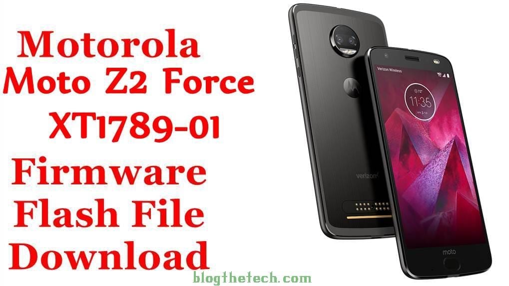 Motorola Moto Z2 Force XT1789-01 Firmware