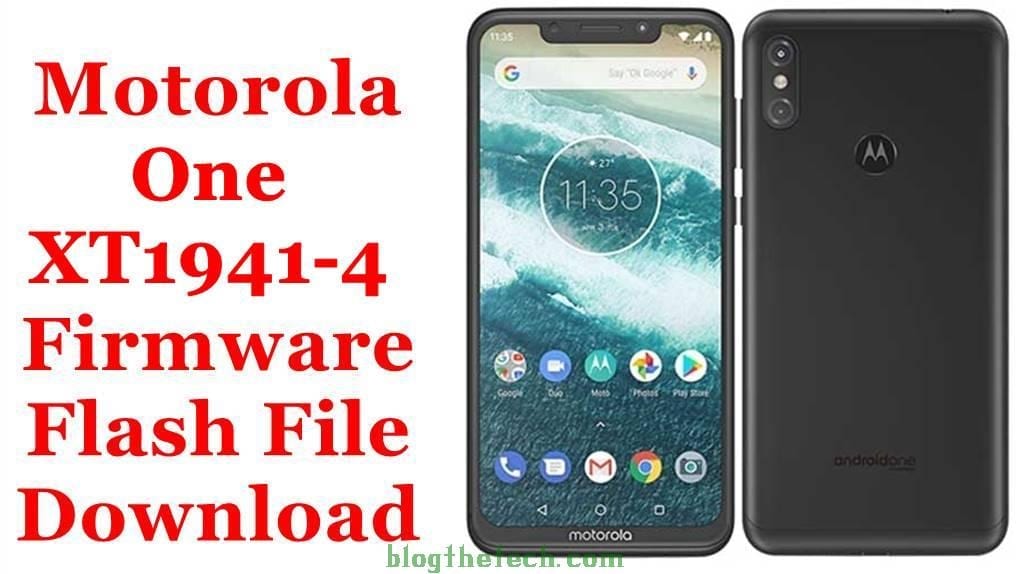 Motorola One XT1941-4 Firmware