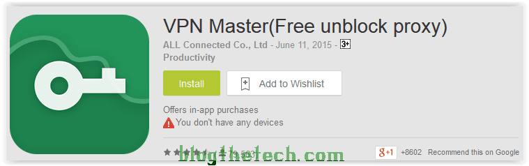 VPN Master Free VPN App Android