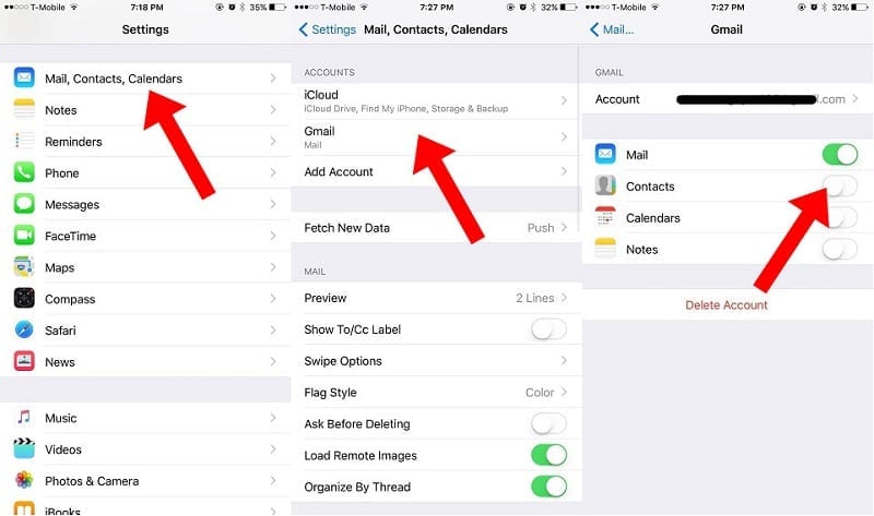 Wondershare Move data to iOS mail