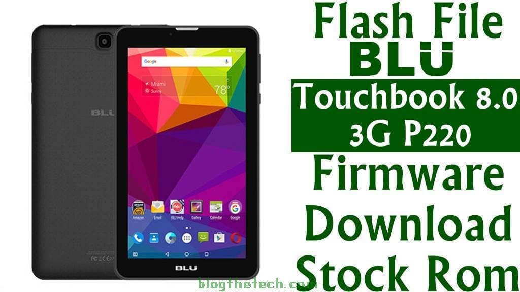BLU Touchbook 8.0 3G P220