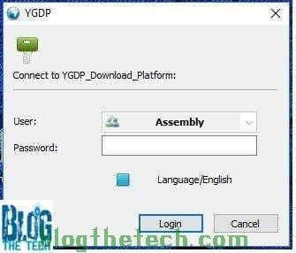 Enter the Password for YGDP