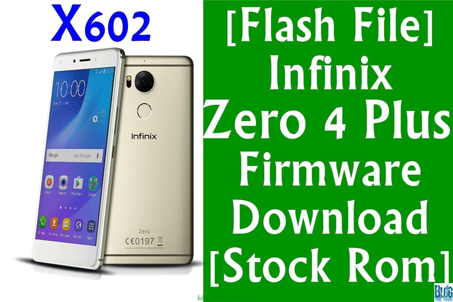 Infinix Zero 4 Plus X602