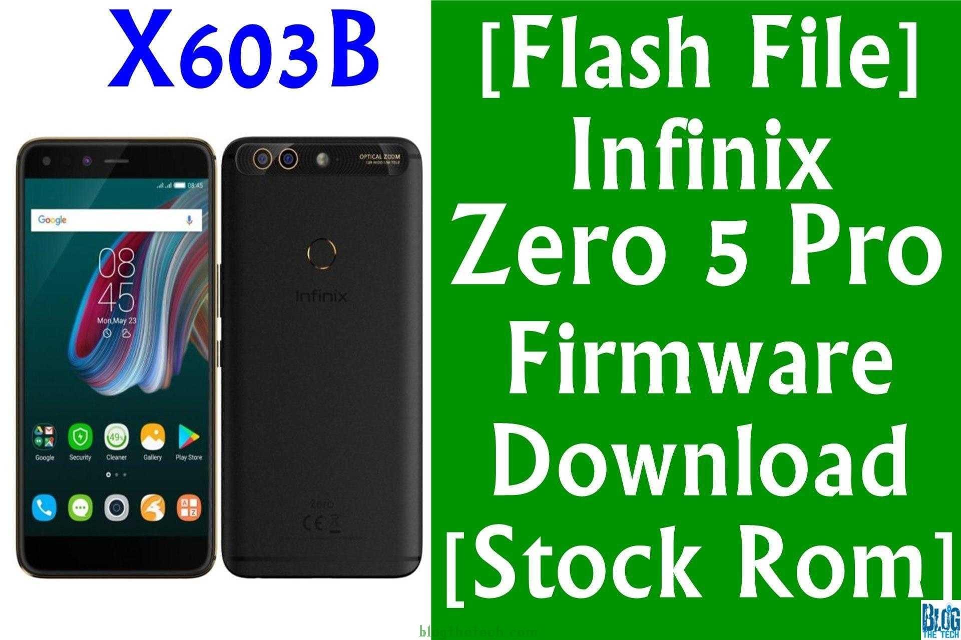 Infinix Zero 5 Pro X603B