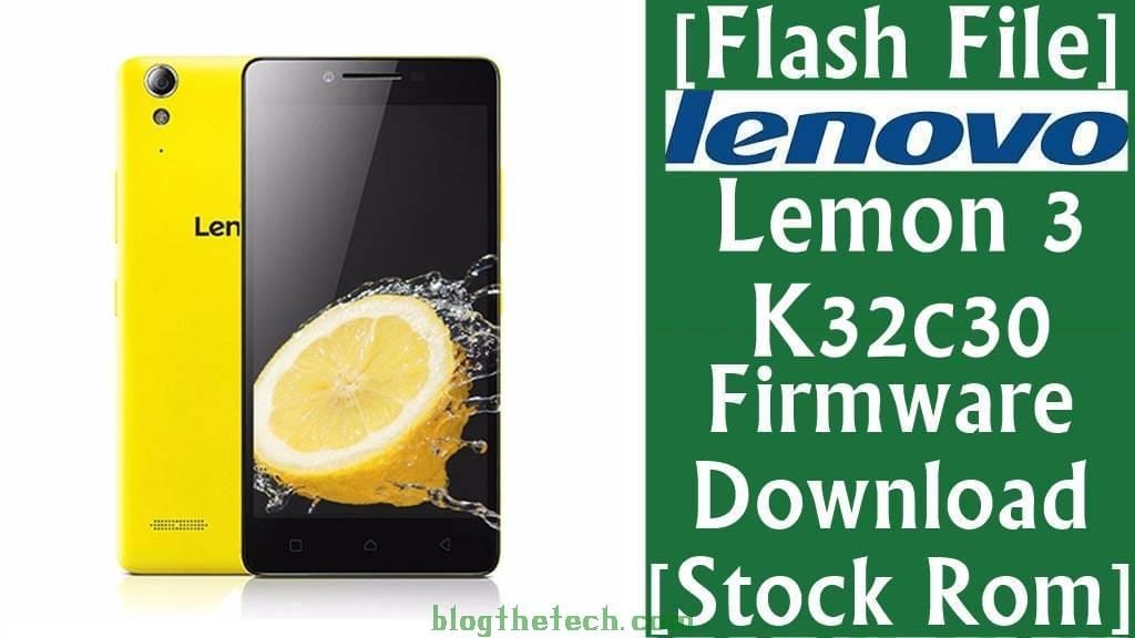 Lenovo Lemon 3 K32c30