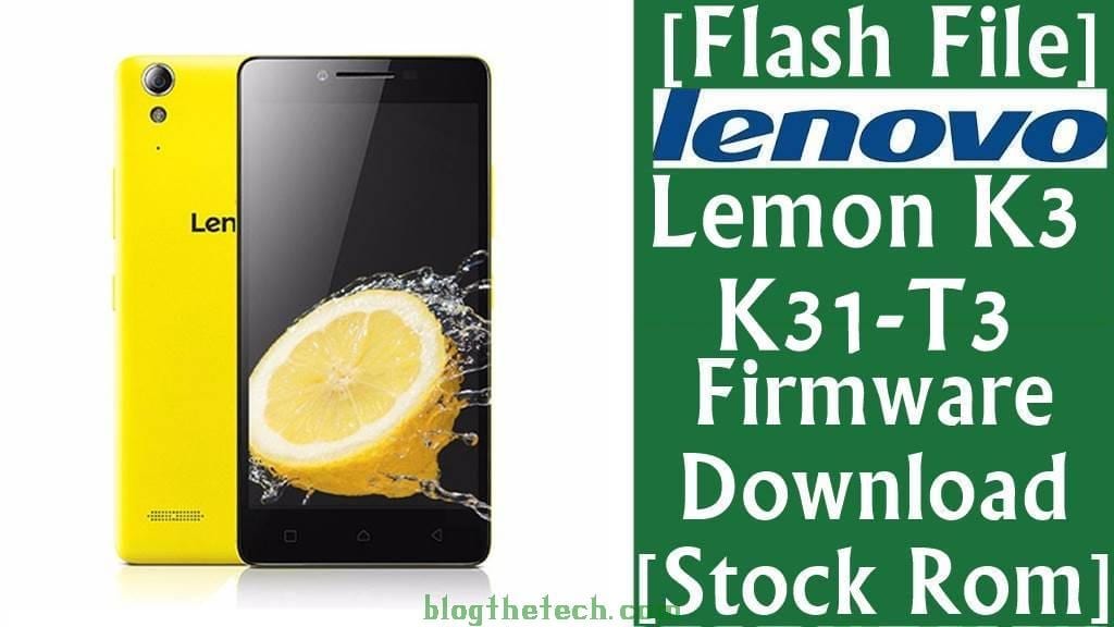 Lenovo Lemon K3 K31 T3
