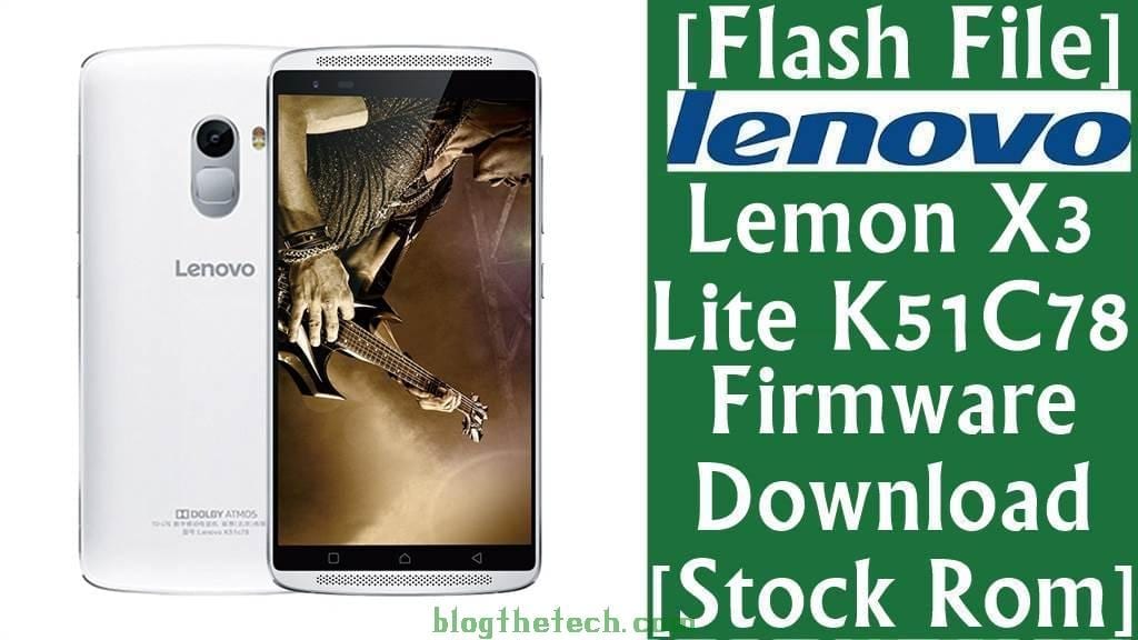 Lenovo Lemon X3 Lite K51C78