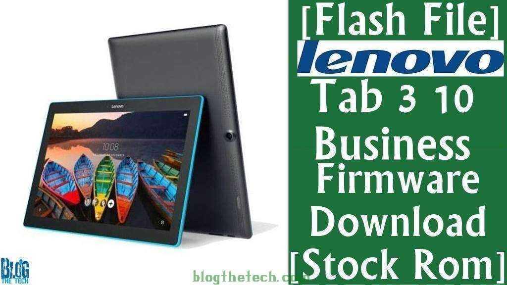 Lenovo Tab 3 10 Business TB3 X70F