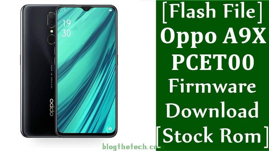 Oppo A9X PCET00