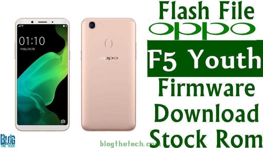 Oppo F5 Youth CPH1725 Firmware