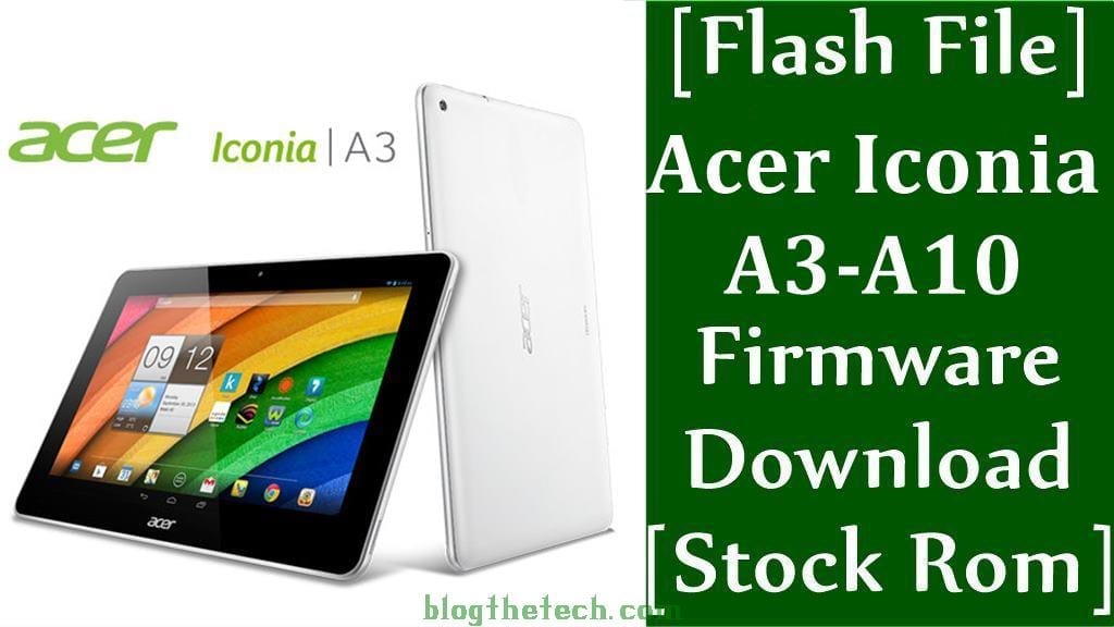Acer Iconia A3 A10
