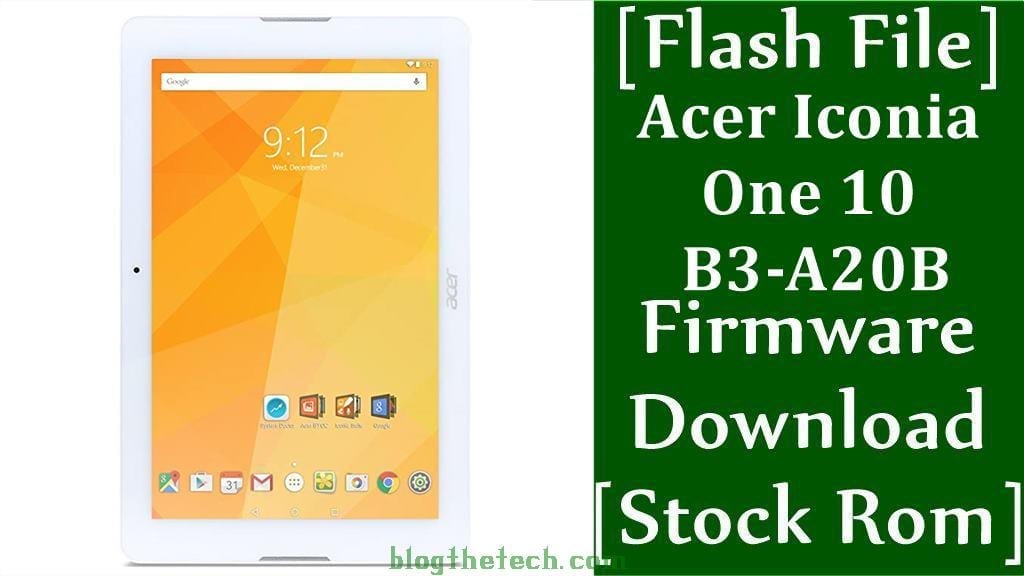 Acer Iconia One 10 B3 A20B