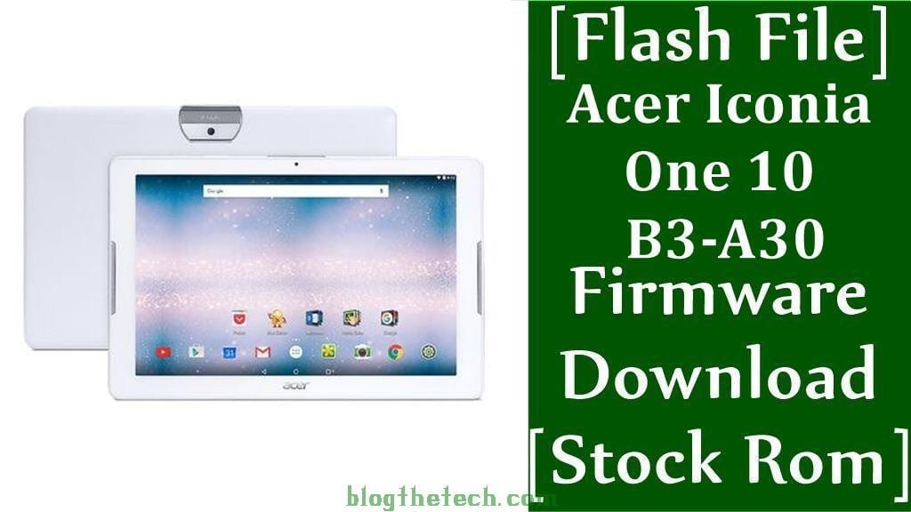 Acer Iconia One 10 B3 A30