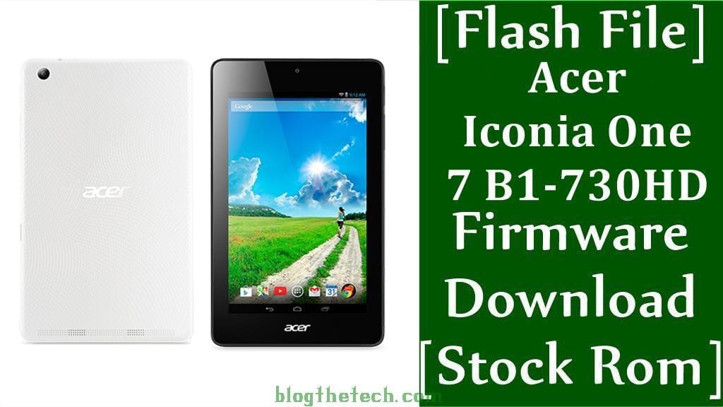 Acer Iconia One 7 B1 730HD
