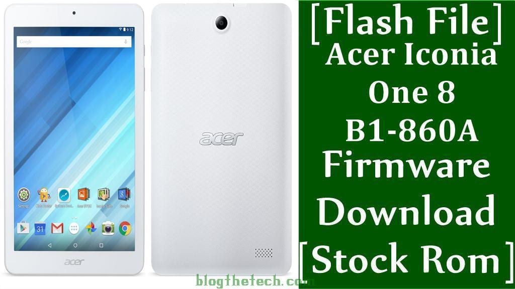 Acer Iconia One 8 B1 860A