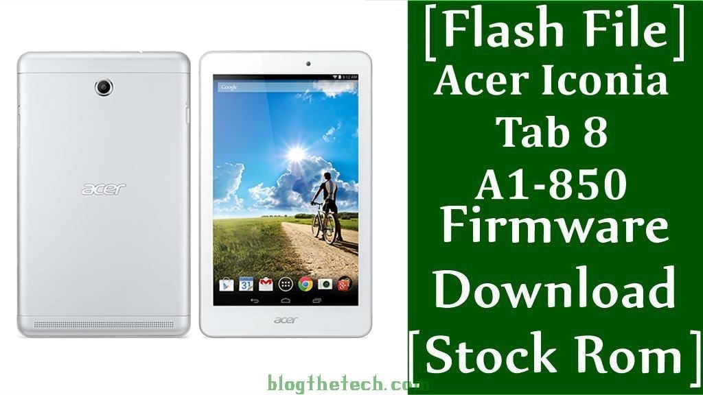 Acer Iconia Tab 8 A1 850