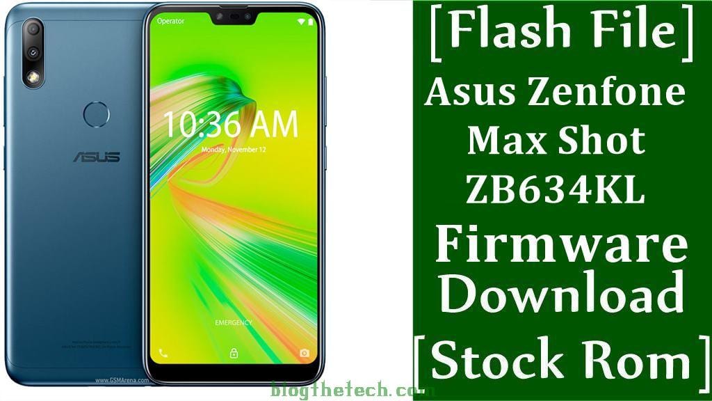 Asus Zenfone Max Shot ZB634KL