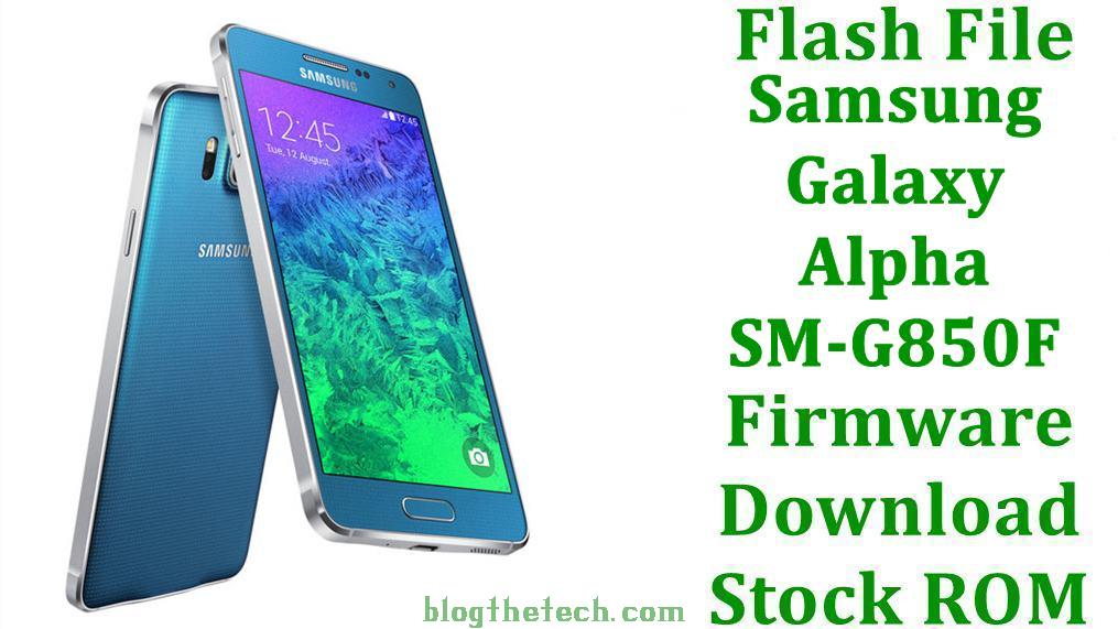 Samsung Galaxy Alpha SM G850F