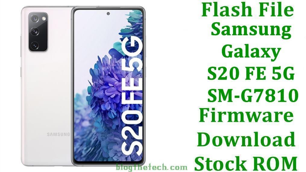 Samsung Galaxy S20 FE 5G SM G7810