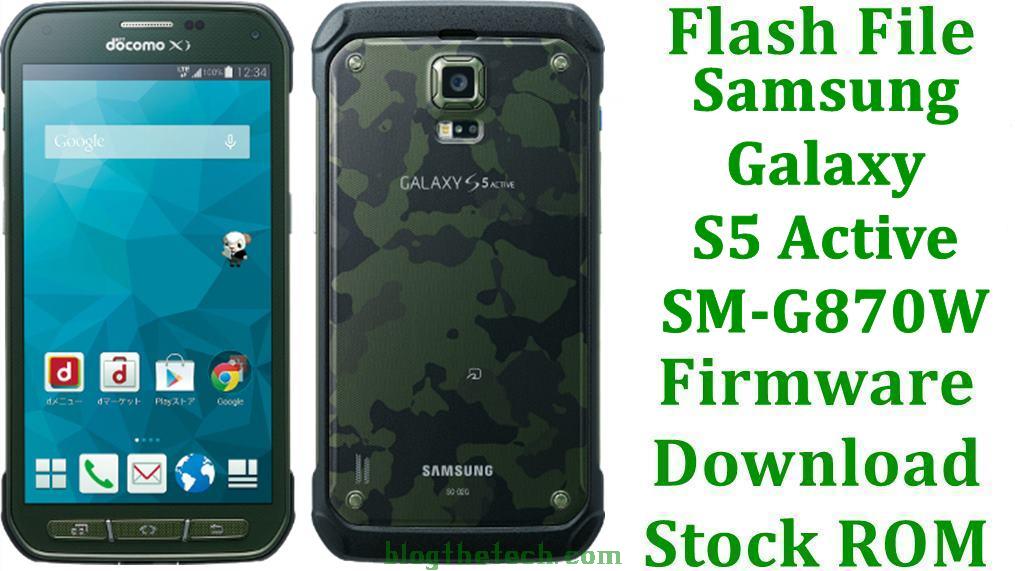 Samsung Galaxy S5 Active SM G870W